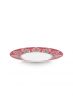 breakfast-plate-flower-festival-dark-pink-floral-print-pip-studio-21-cm