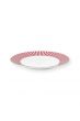 plate-royal-stripes-dark-pink-21-cm-porcelain-pip-studio