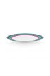 breakfast-plate-chique-stripes-pink-green-23cm-porcelain-pip-studio