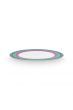 dinner-plate-chique-stripes-pink-green-28cm-porcelain-pip-studio