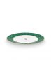 love-birds-breakfast-plate-stripes-green-21cm-robin-porcelain-pip-studio