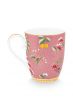 mug-la-majorelle-pink-large-botanical-print-pip-studio-350-ml