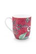 mug-flower-festival-dark-pink-flower-print-small-pip-studio-145-ml