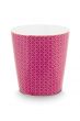 Pip-Studio-Set/2-Mug-Small-without-Ear-Royal-Tiles-&-Tea-Tip-Dark-Pink