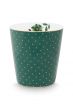 set-2-mug-small-without-ear-royal-dots-tea-tip-green-230ml-porcelain-pip-studio