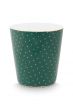 set-2-mug-small-without-ear-royal-dots-tea-tip-green-230ml-porcelain-pip-studio