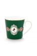 Pip-Studio-Tasse-Gross-Love-Birds-Medallion-Dunkel-Grun