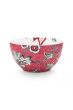 bowl-flower-festival-dark-pink-floral-print-pip-studio-15-cm