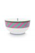 bowl-chique-stripes-pink-green-20-5cm-porcelain-pip-studio