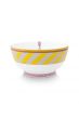 pip-chique-stripes-kom-geel-18cm-bone-china-porselein-strepen-pip-studio