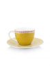 espresso-cup-&-saucer-la-majorelle-yellow-120-ml-dots-floral-porcelain-pip-studio