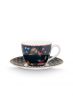 Pip-Studio-Espresso-Kop-&-Schotel-Berry-Blues-Blauw