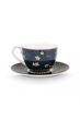 Pip-Studio-Tasse-&-Untertasse-Berry-Blues-Blau