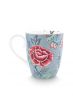 Flower Festival Mug Large Light Blue