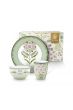 Pip-Studio-Set/3-Ontbijt-Set-Lily&Lotus-Licht-Groen