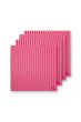 Set/4-Stripes-Servietten-Roze-40x40cm-khaki-strepen-katoen-pip-studio