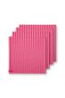 Set/4-Stripes-Servietten-Roze-40x40cm-khaki-strepen-katoen-pip-studio