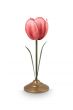 Pip-Studio-Set/2-Tulip-Candle-Holders-Metal-Pink