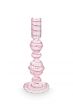 Pip-Studio-Candle-Holder-Glass-Swirl-Pink-22cm