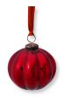 Kerst-ornament-glas-rond-strepen-rood-pip-studio-10-cm