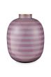 metall-vase-stripes-lila-32cm-pip-studio