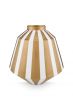 Pip-Studio-Metall-Vase-Streifen-Weiß-Gold-35cm