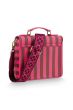 Pip-Studio-Frances-Schultertasche-Klein-Streifen-Rosa