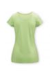 Top Short Sleeve Solid Lime Green