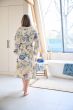 Pip-Studio-Bathrobe-Secret-Garden-White/Blue