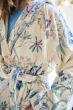 Pip-Studio-Bathrobe-Secret-Garden-White/Blue