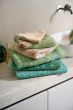 Large Bath Towel Jasmin Jacquard Green 70x140cm