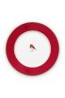 Cake-plate-17-cm-red-gold-details-love-birds-pip-studio