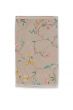 gastendoek-set/3-bloemen-print-khaki-30x50-cm-pip-studio-les-fleurs-katoen