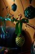 Christmas-ornament-glass-pine-cone-green-pip-studio-10-cm