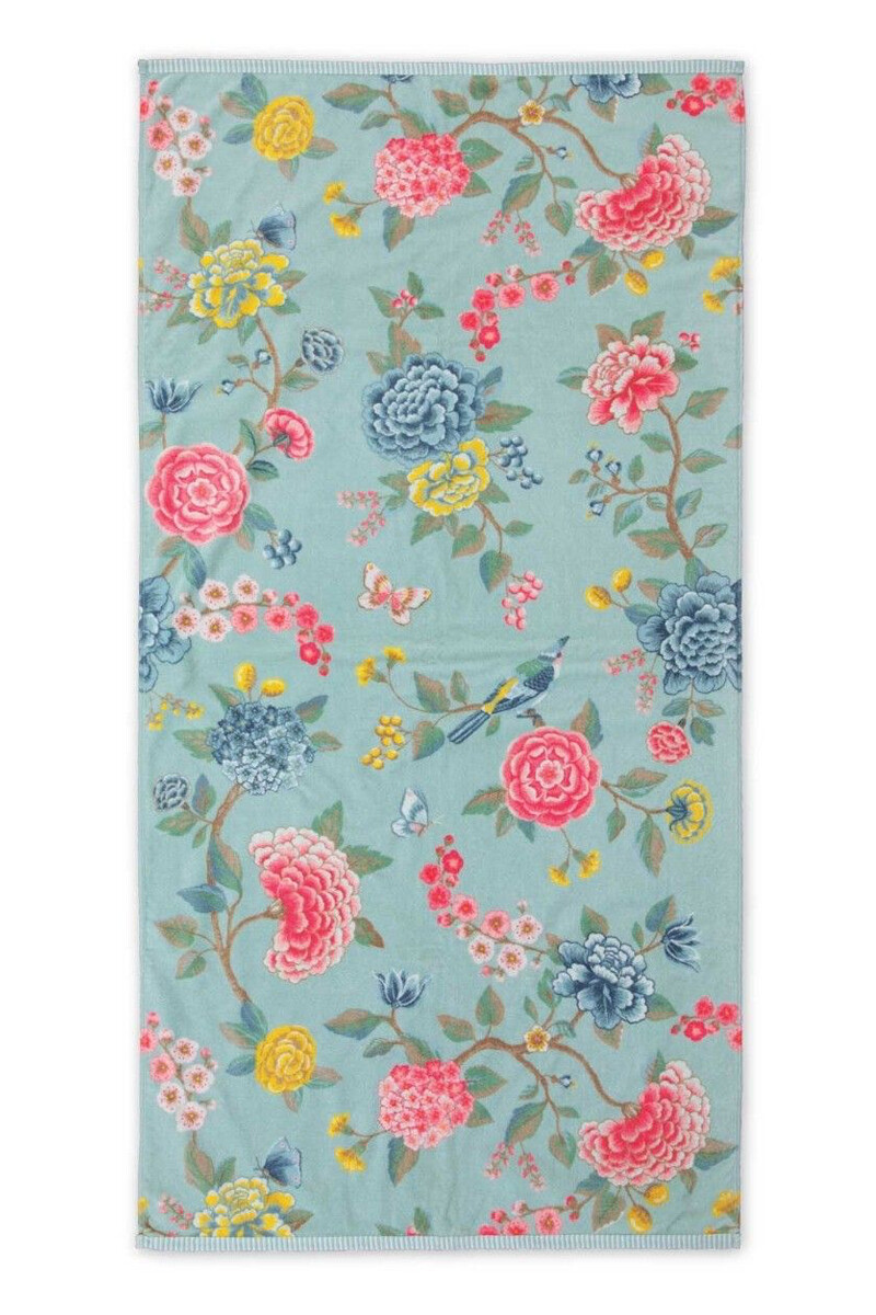 Color Relation Product Grote handdoek Good Evening Blauw 70x140 cm