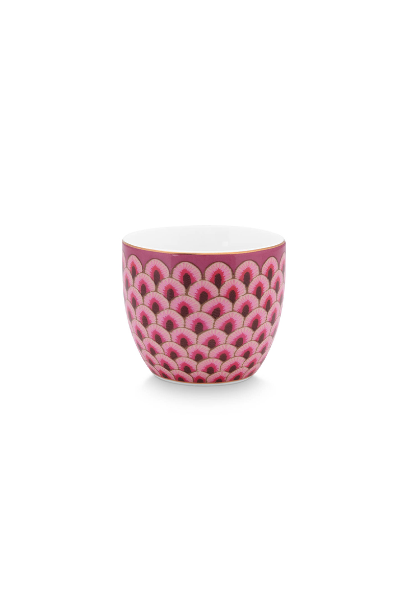 Color Relation Product Flower Festival Egg Cup Red/Dark Pink