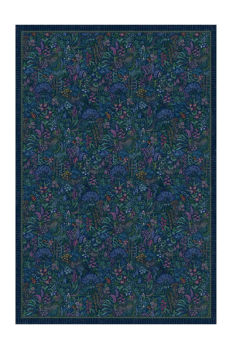 Pip Studio Vloerkleed Querida by Pip Donkerblauw 275x185cm