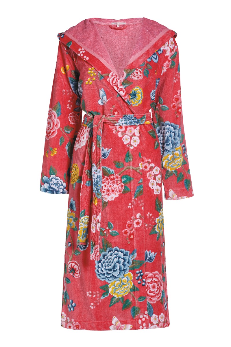 Color Relation Product Bathrobe Good Evening Coral 