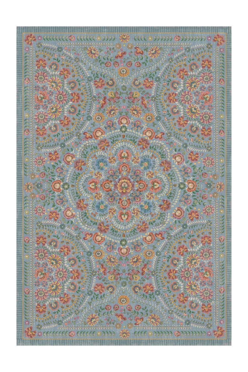 Pip Studio Vloerkleed Il Ricamo by Pip Lichtblauw 185 x 275 cm