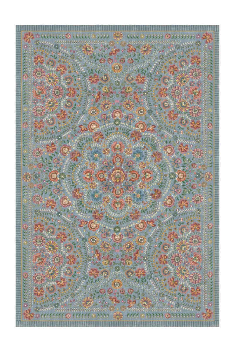 Color Relation Product Carpet Il Ricamo by Pip Light Blue
