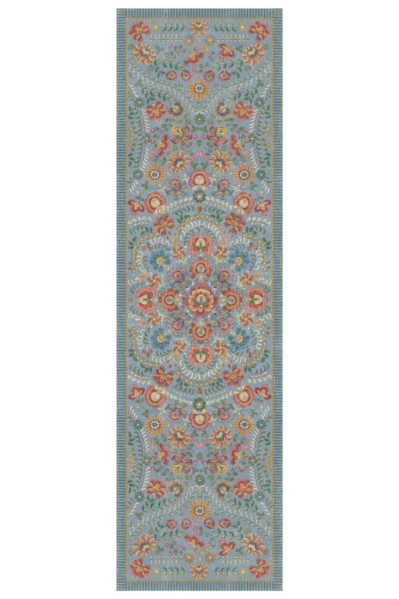 Color Relation Product Carpet Runner Il Ricamo by Pip Light Blue 80 x 295 cm