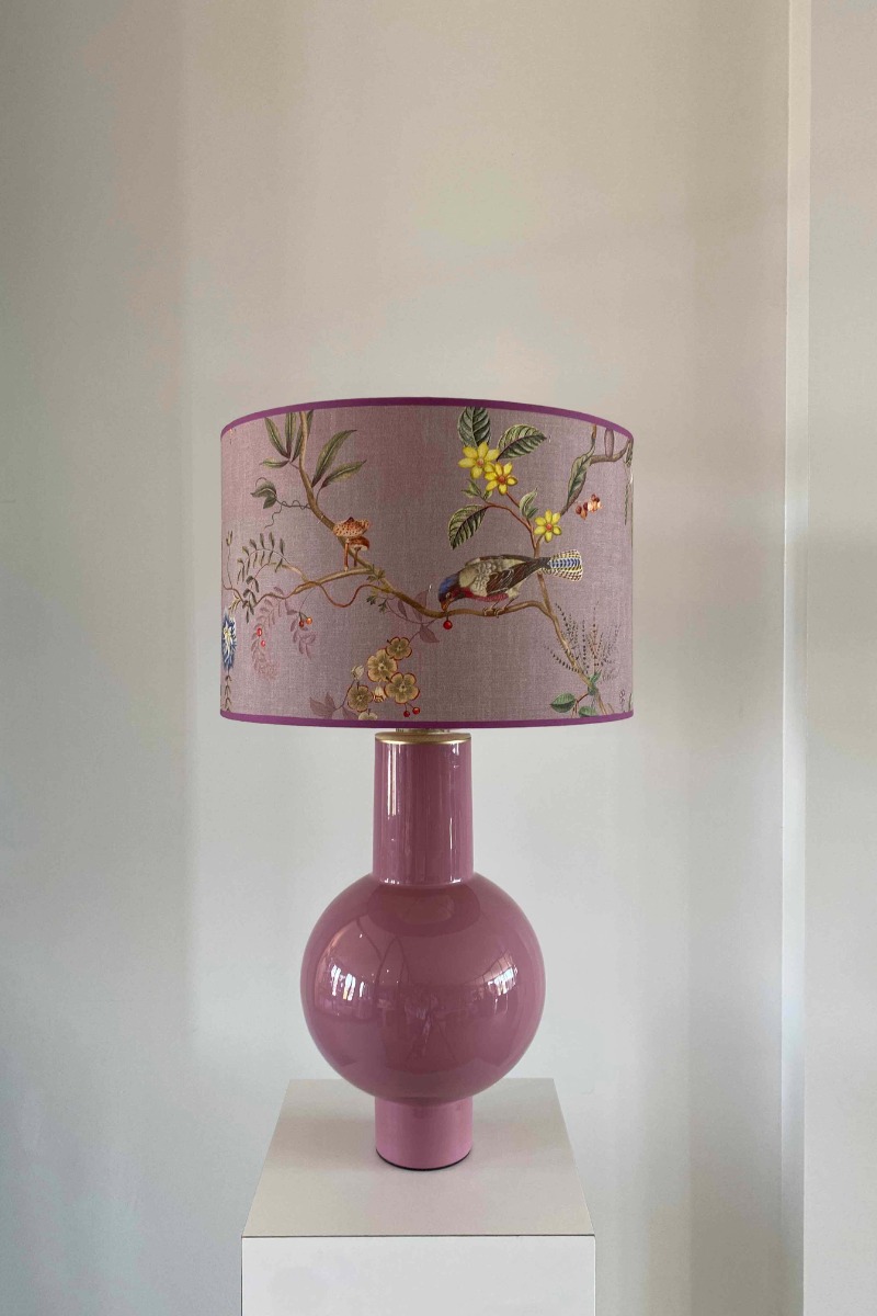 Color Relation Product Lampshade Autunno by Pip Lilac