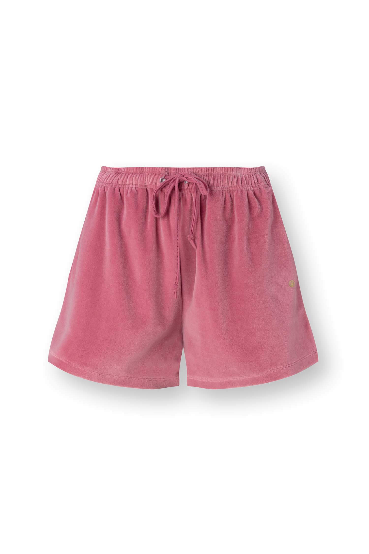 Pip Studio Bisou Korte Broek Velvet Roze XL - Officiële Webshop
