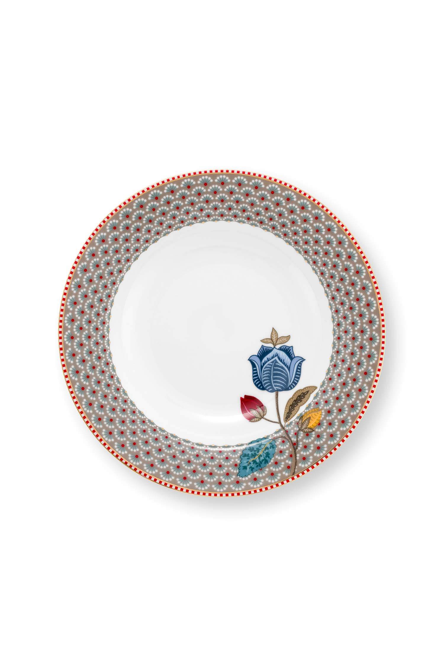 Pip Studio Soepbord Blooming Tales Khaki 21.5cm - Officiële Webshop