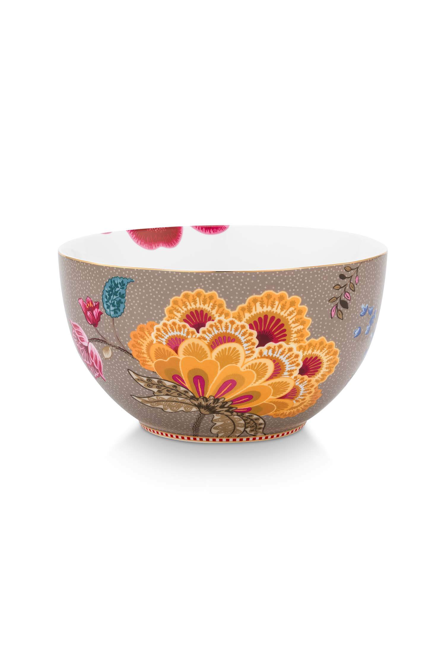 Pip Studio Kom Blooming Tales Fantasy Khaki 18cm - Officiële Webshop