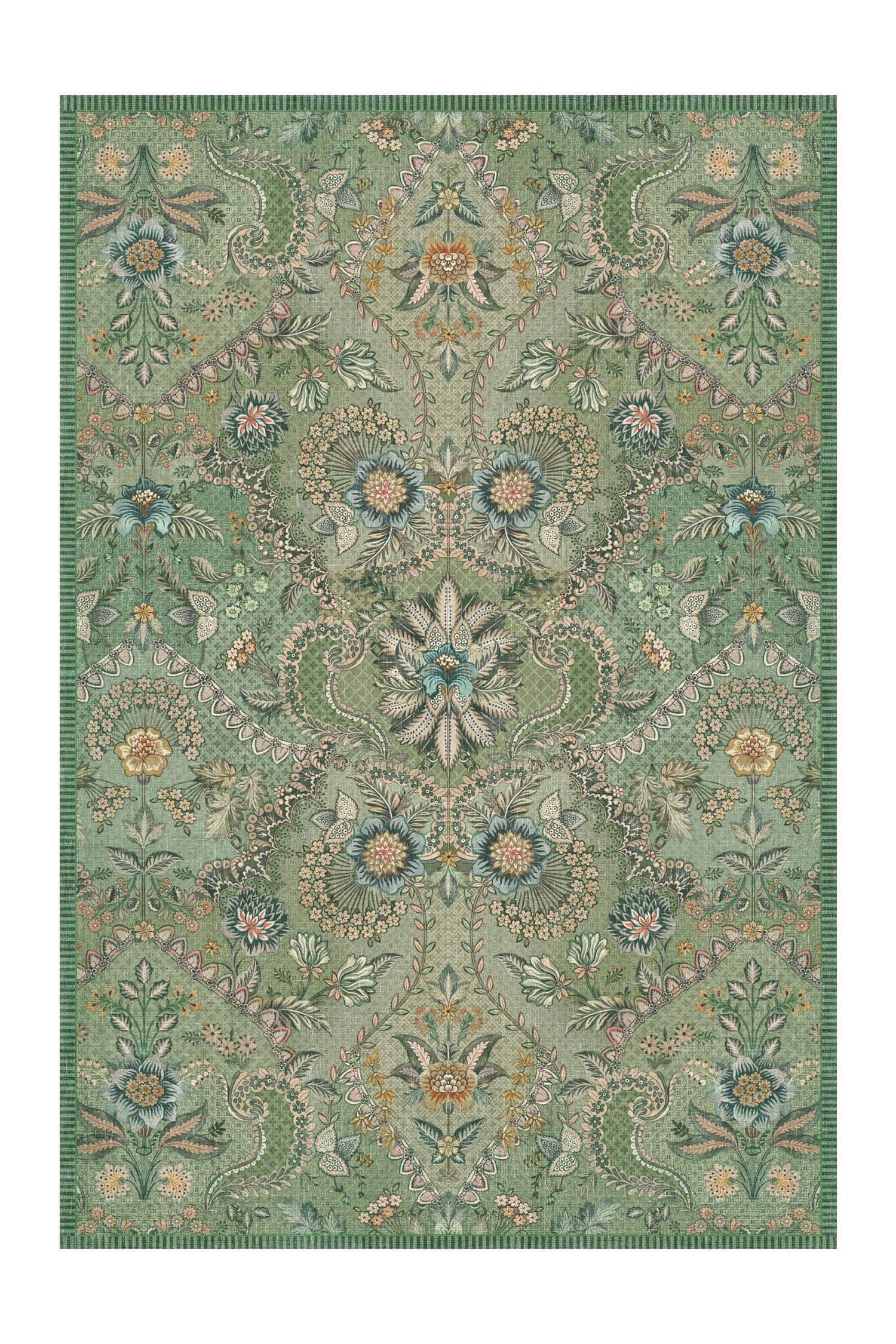 Pip Studio Vloerkleed Saluti Grandi by Pip Groen 275x185cm - Officiële Webshop