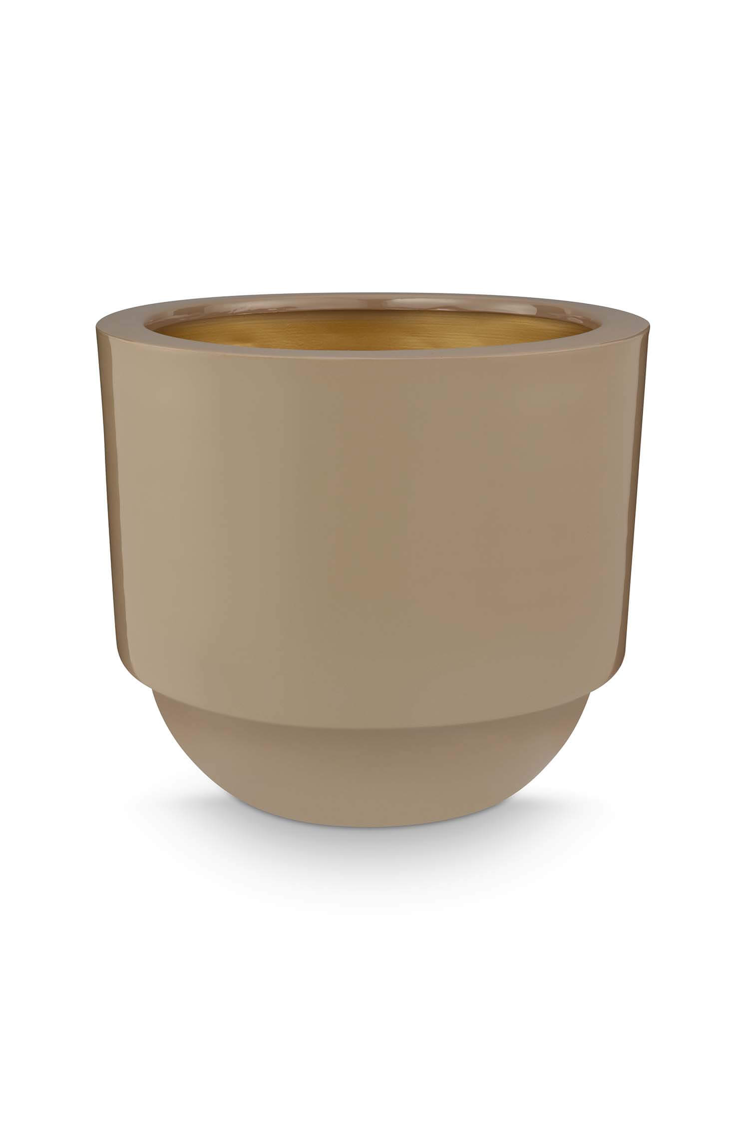 Pip Studio Bloempot Khaki 40cm - Officiële Webshop