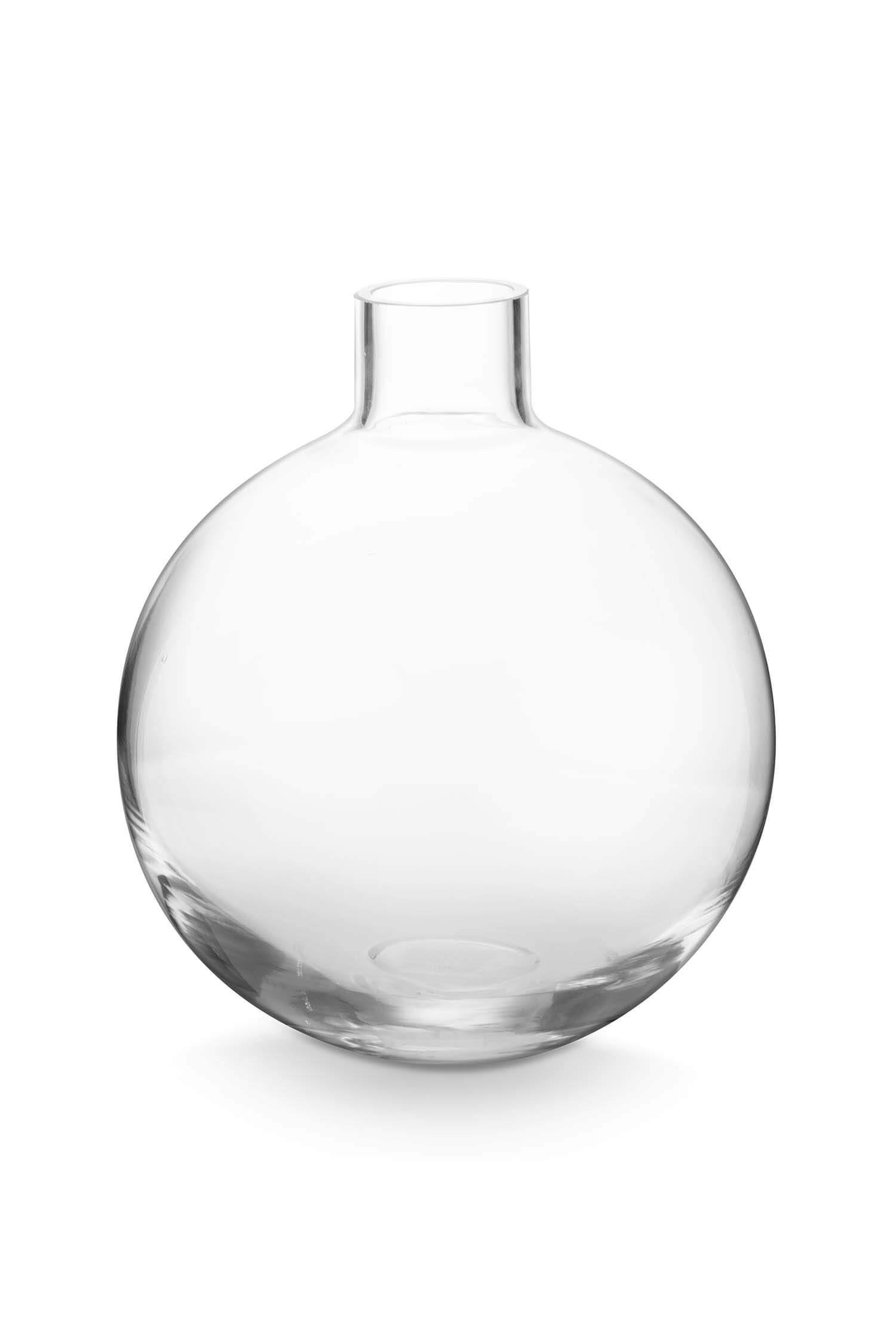 Pip Studio Vaas Glas Transparant 22cm - Officiële Webshop