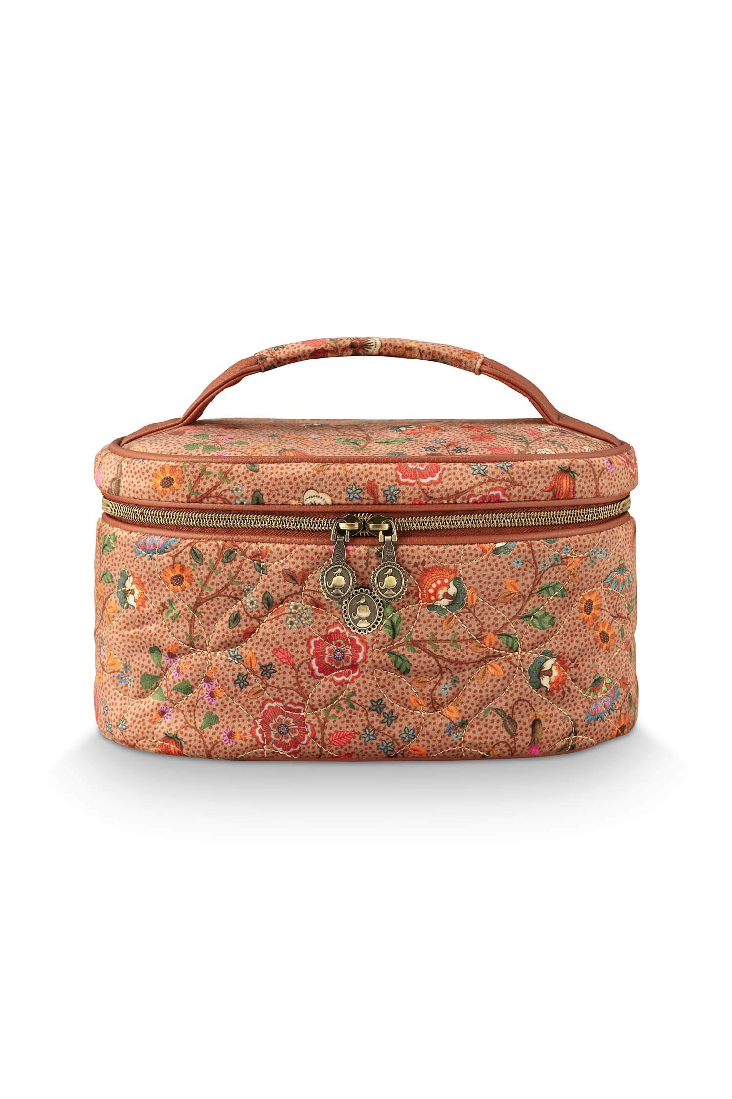 Pip Studio Beautycase Cleo Flora Bangelore Zand - Officiële Webshop