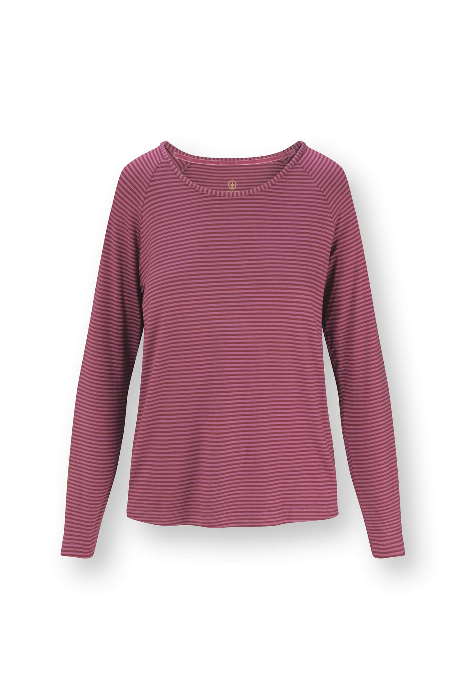 Pip Studio Tina Top Lange Mouw Little Sumo Stripe Roze XL - Officiële Webshop